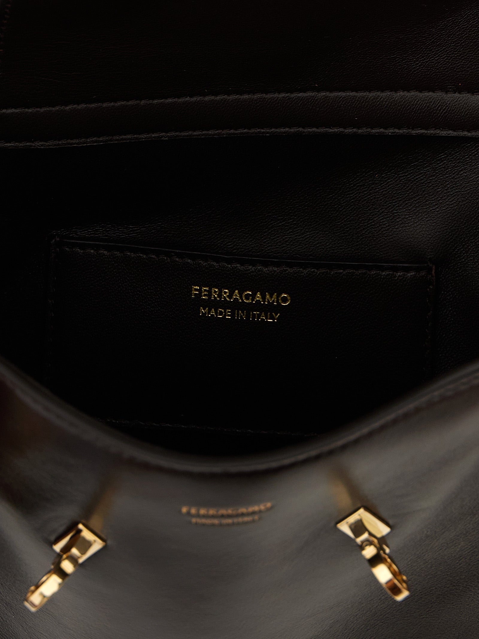 Hug BB S’ Brown Calfskin Crossbody Bag