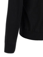 Black Virgin Wool Cardigan