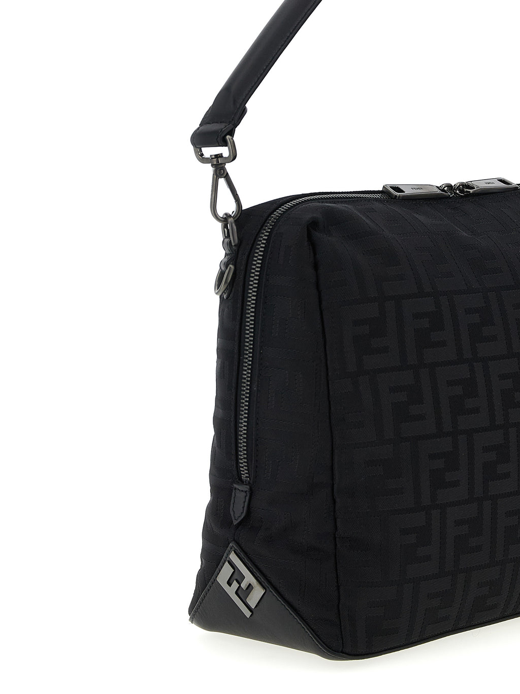 Large Padded Nylon Lui Shoulder Bag