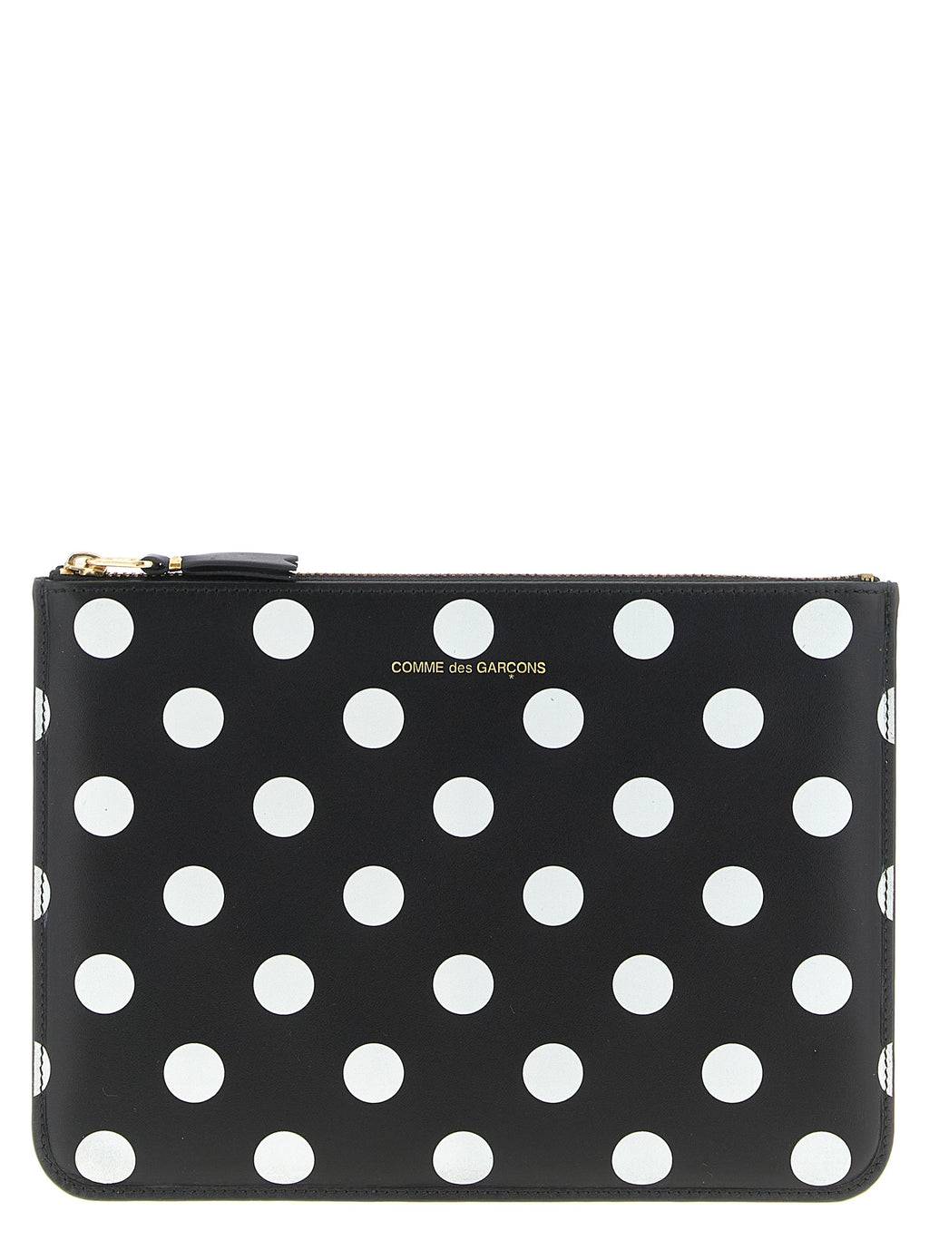 Polka Dot Cow Leather Cardholder