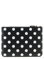 Polka Dot Cow Leather Cardholder