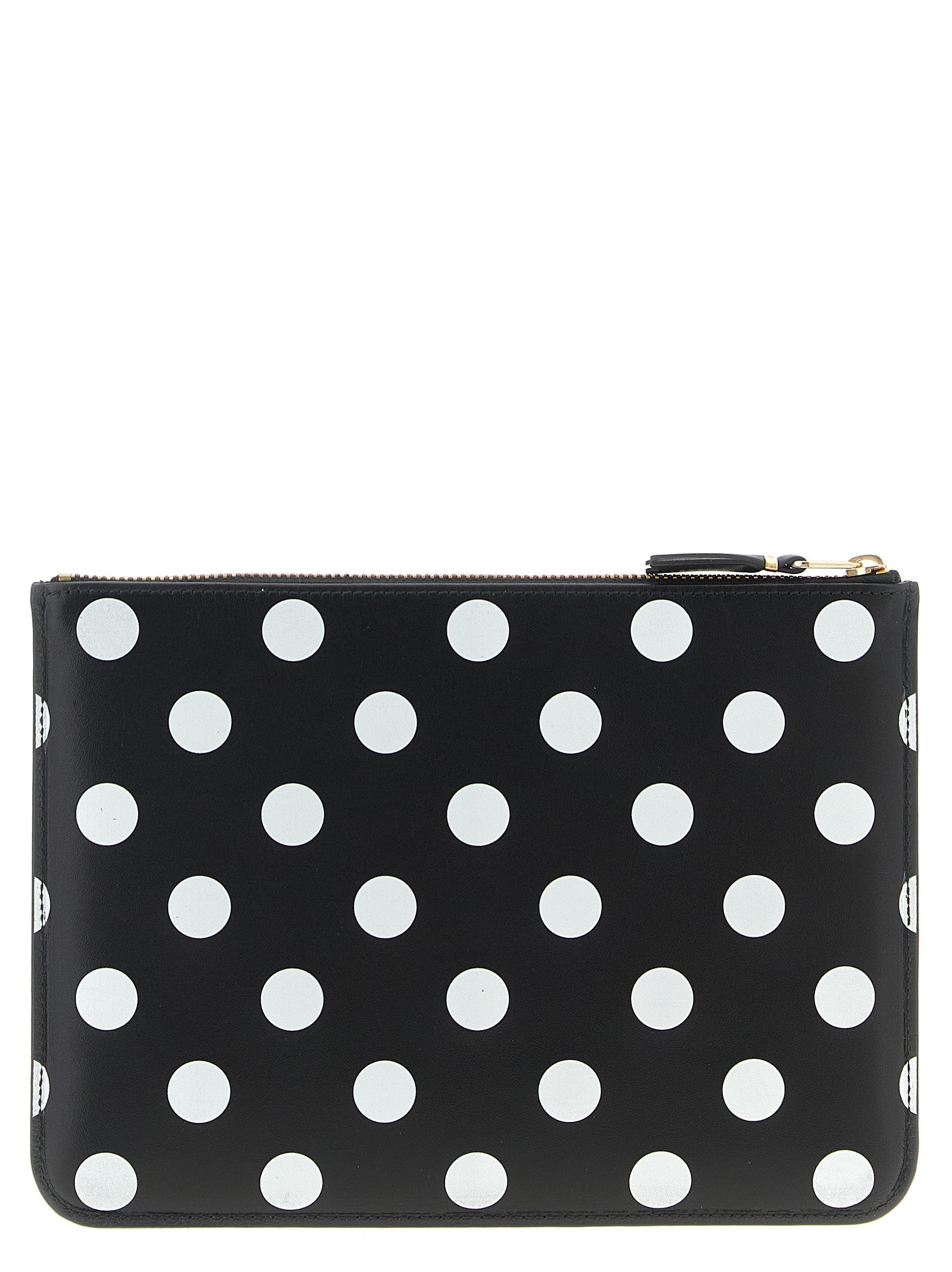 Polka Dot Cow Leather Cardholder