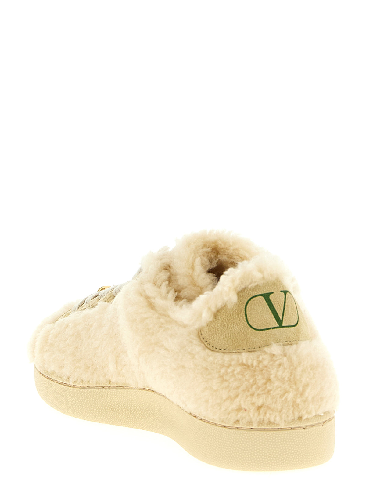 Teddy-Effect Wool Royco Sneakers