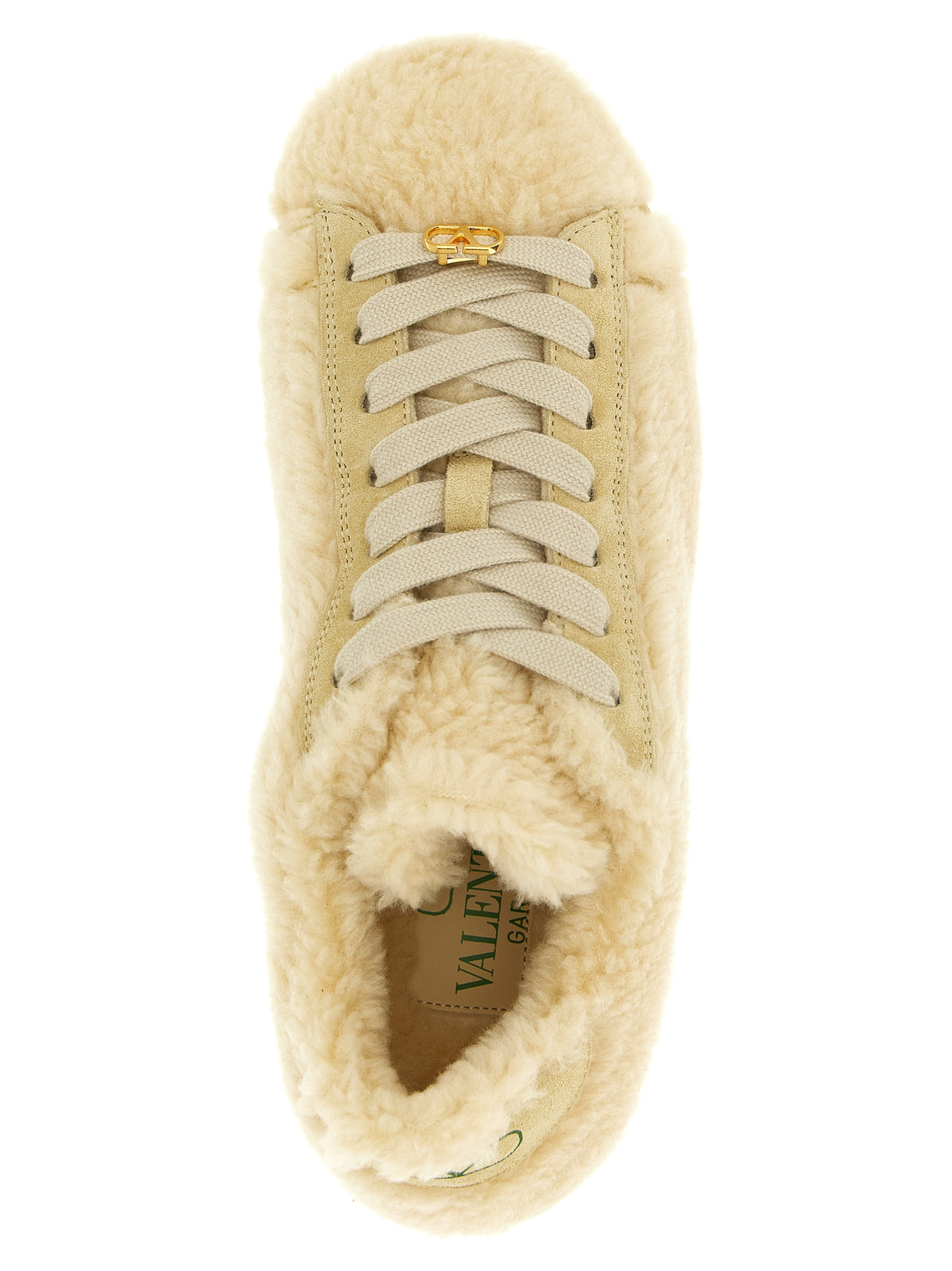 Teddy-Effect Wool Royco Sneakers