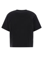 Black Lyocell Padded T-Shirt