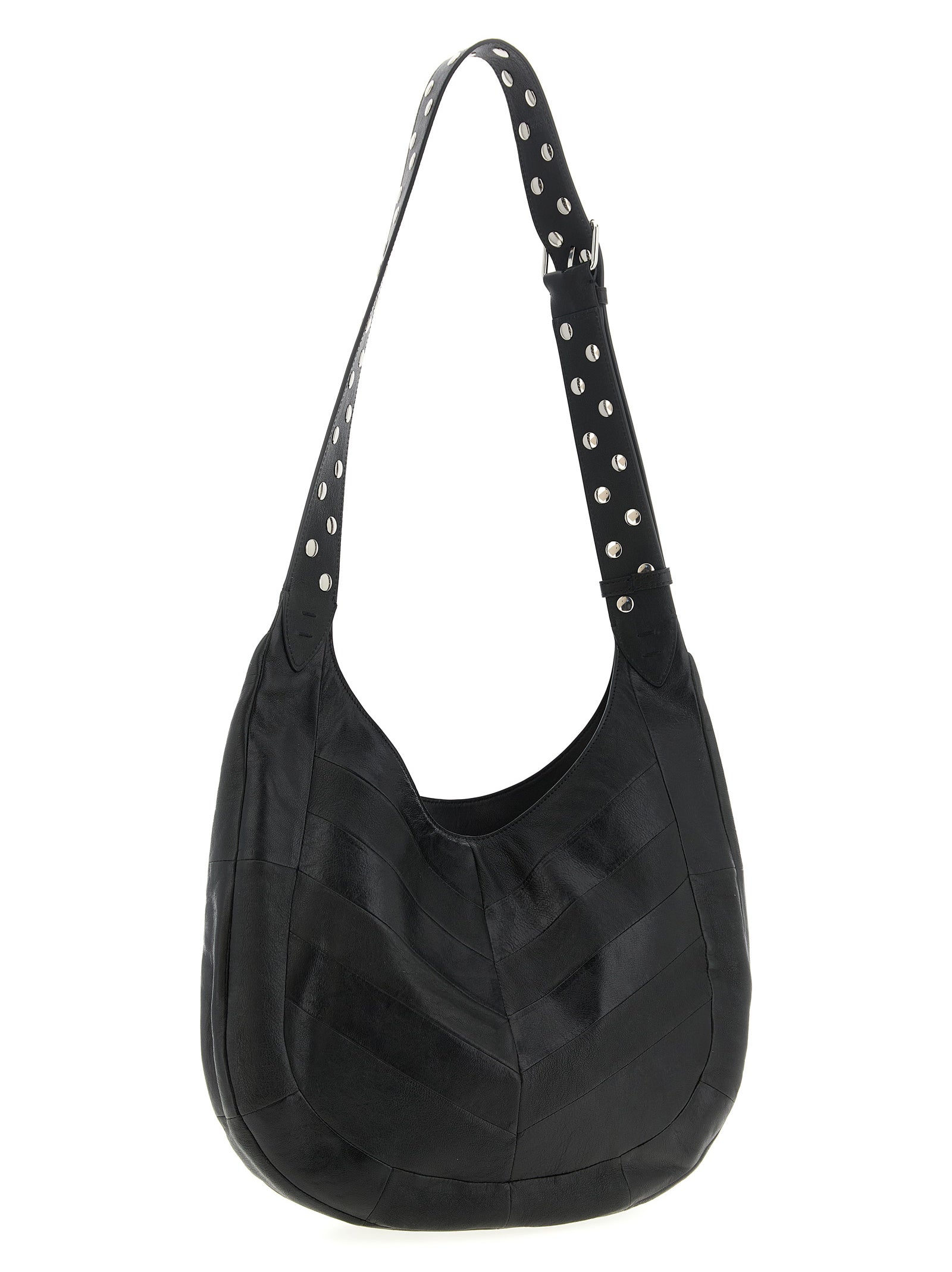Medium Hoboho Lamb Leather Shoulder Bag