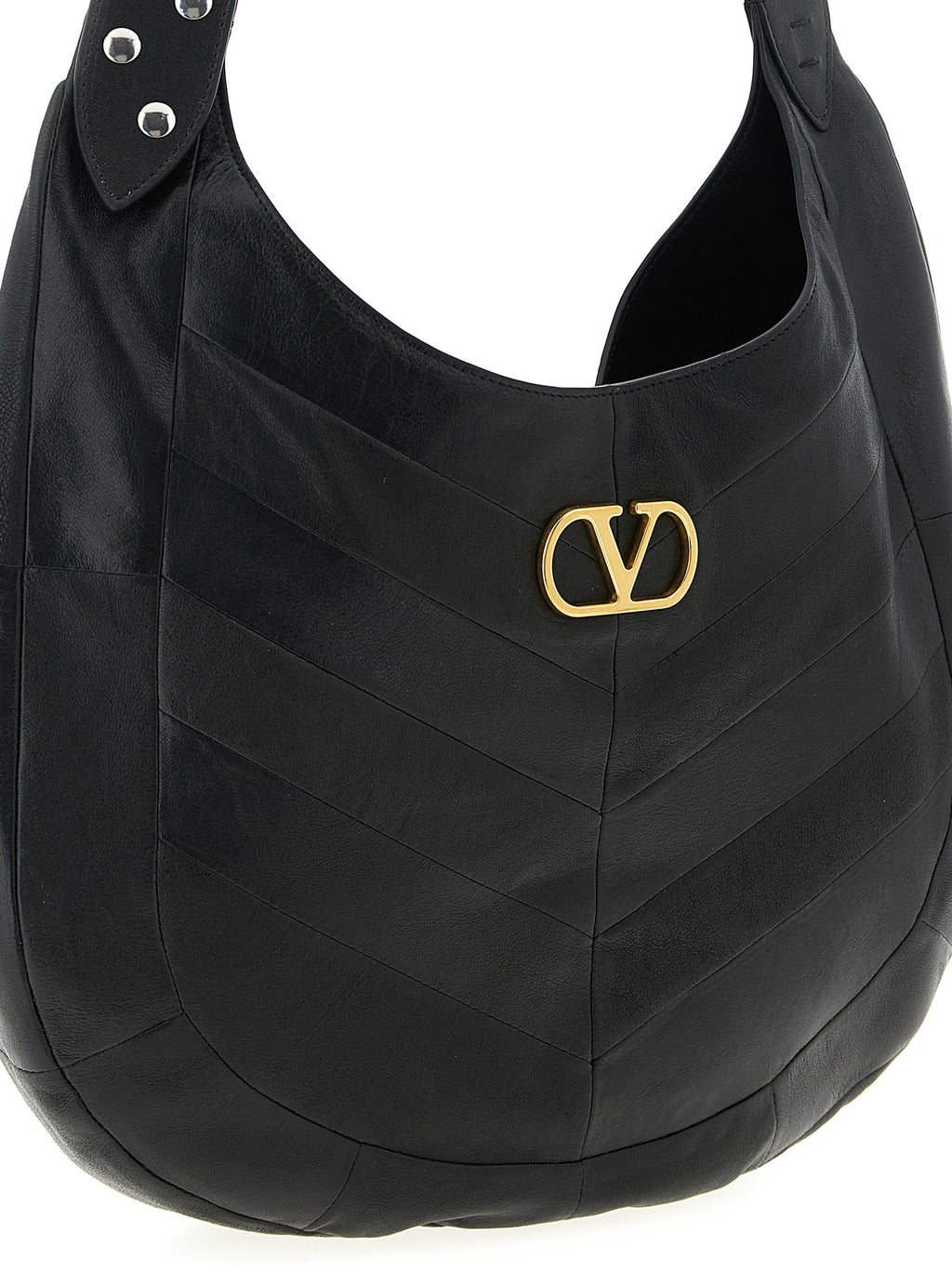 Medium Hoboho Lamb Leather Shoulder Bag