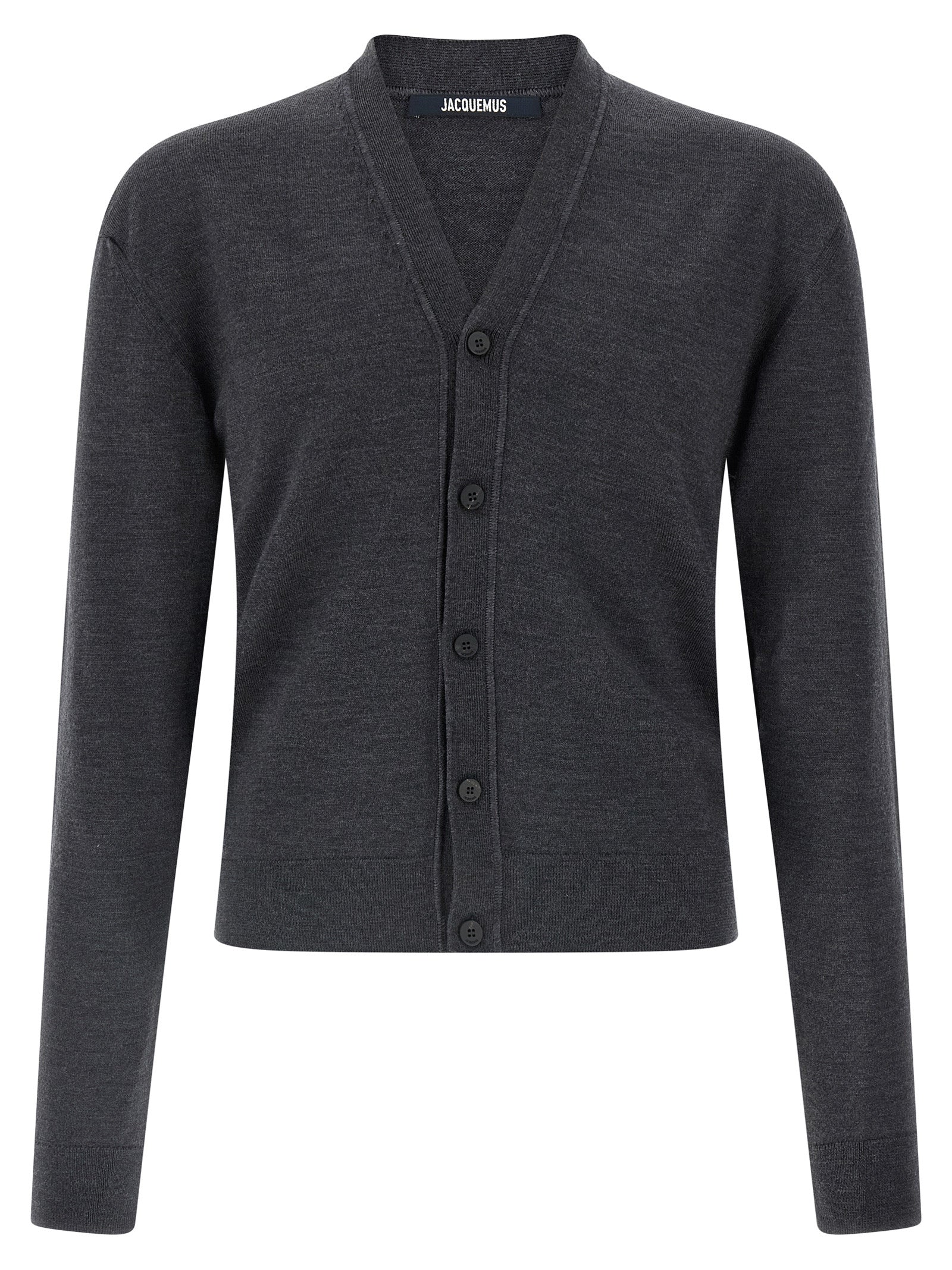 Merino Wool Le Cardigan Brodé
