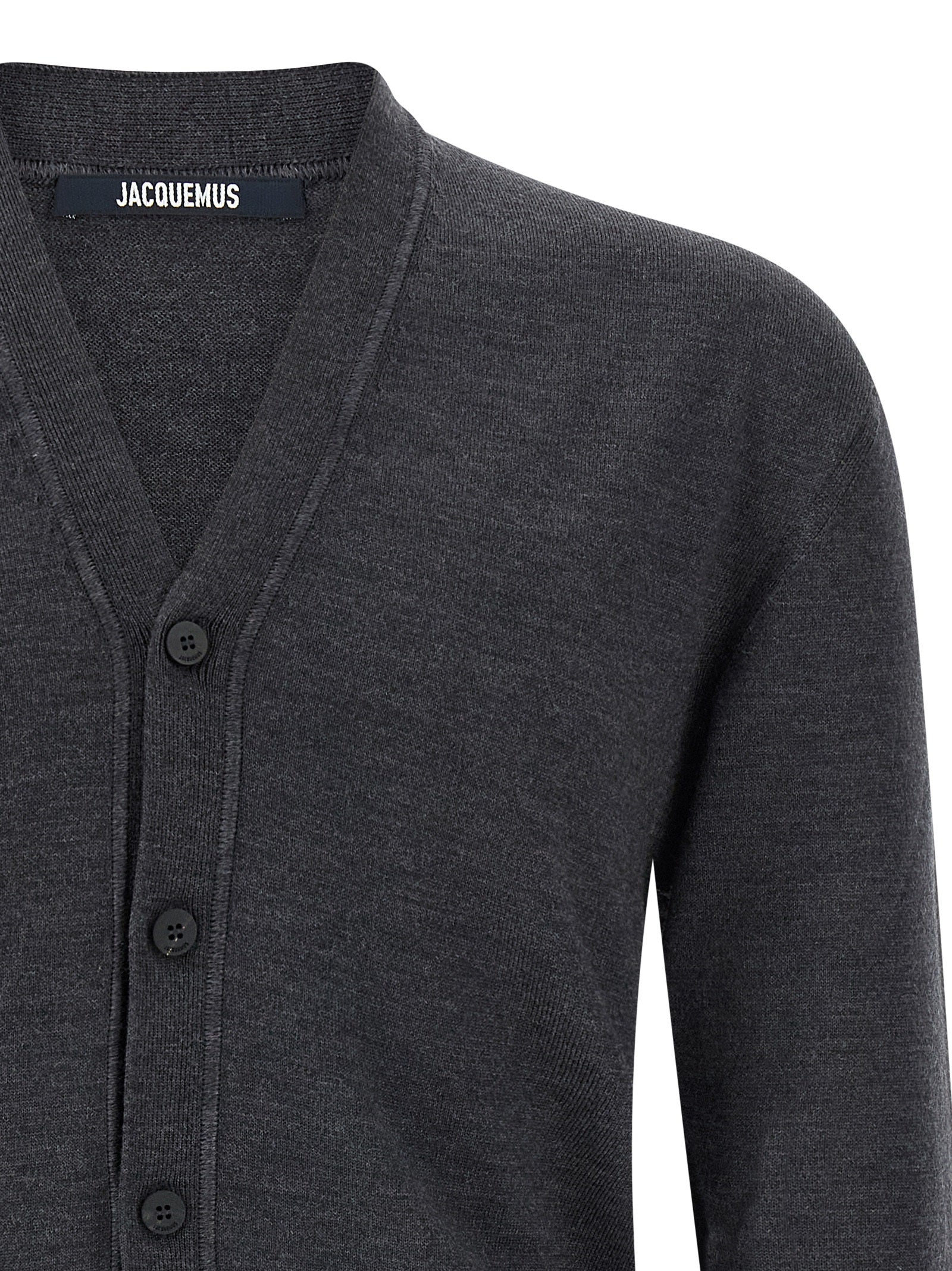 Merino Wool Le Cardigan Brodé