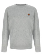 Gray Cotton Gauze Sweatshirt