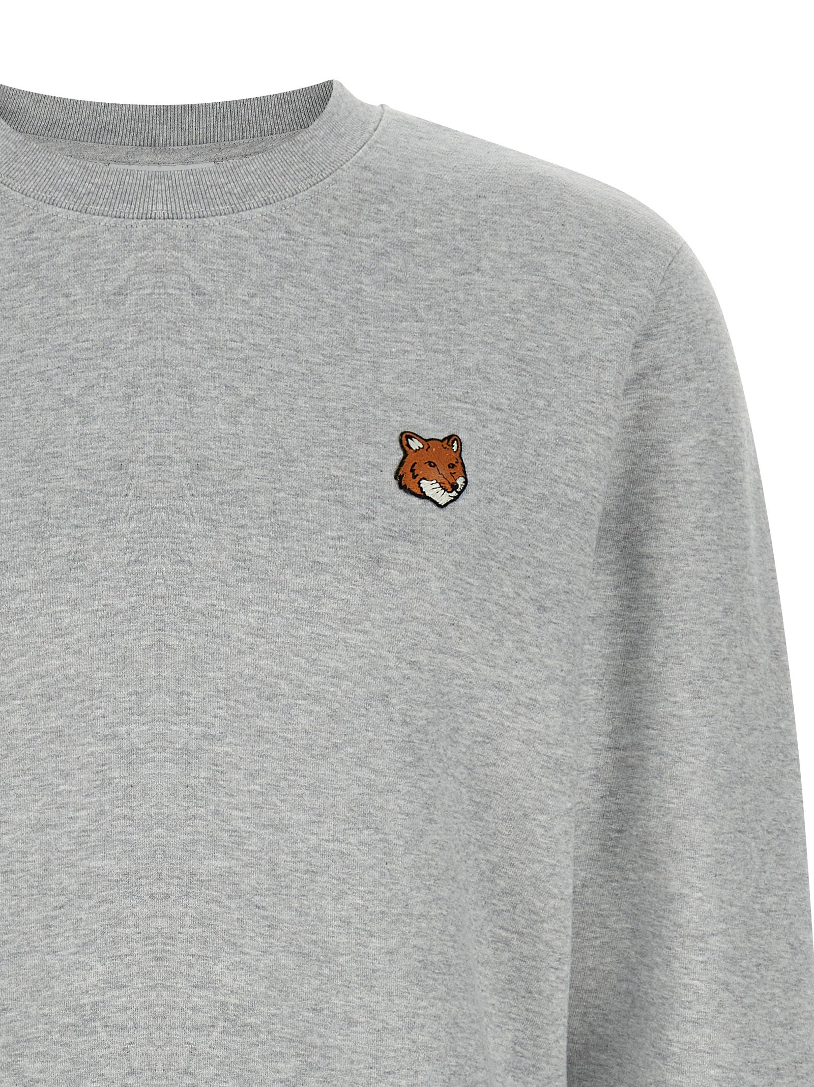 Gray Cotton Gauze Sweatshirt
