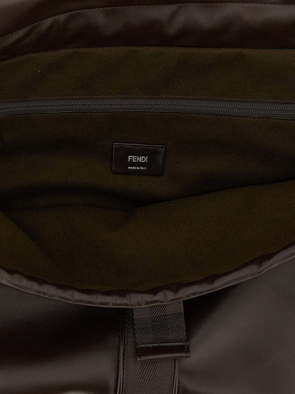 Calfskin Flux Maxi Messenger Bag