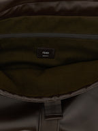 Calfskin Flux Maxi Messenger Bag