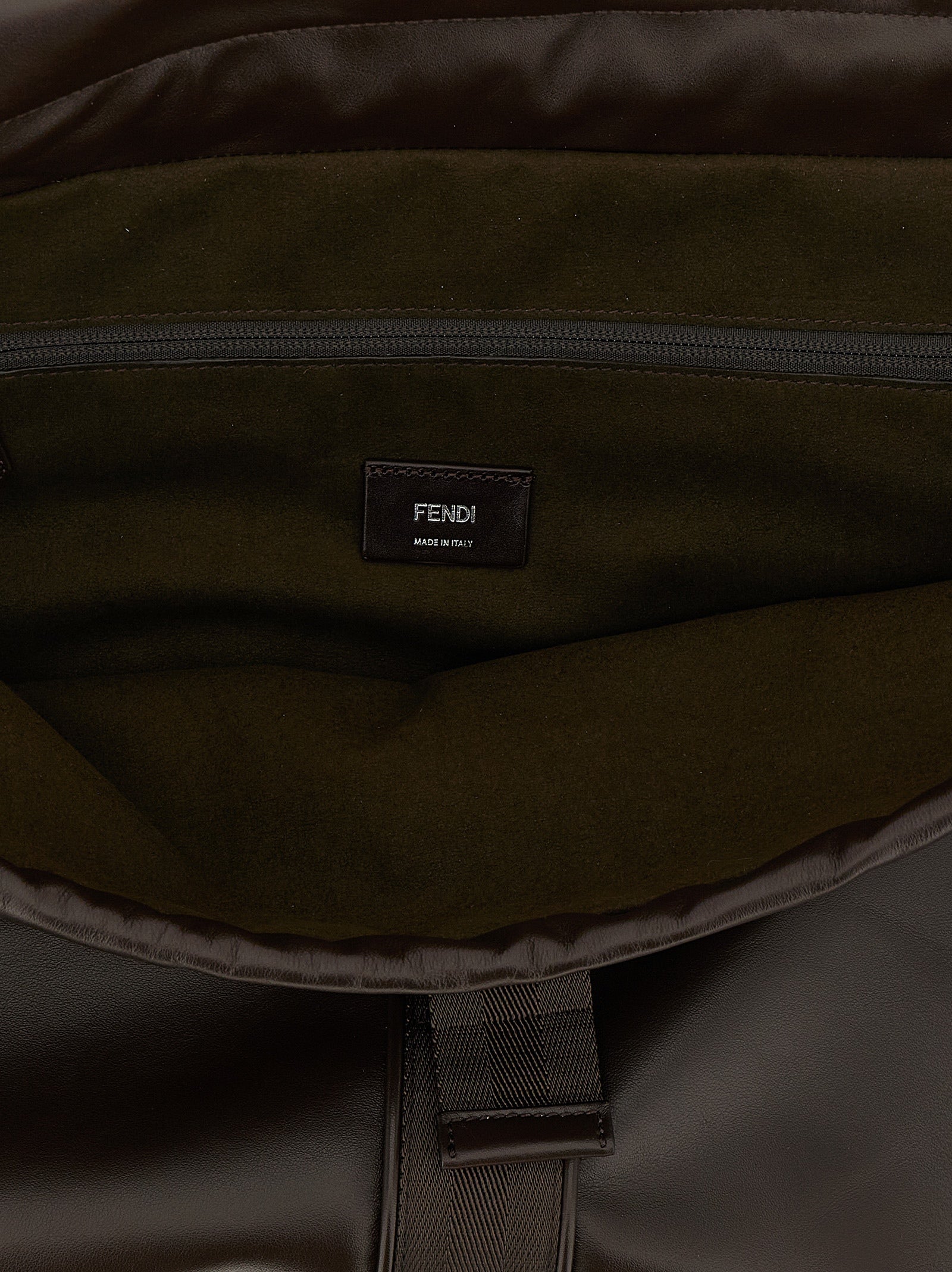 Calfskin Flux Maxi Messenger Bag
