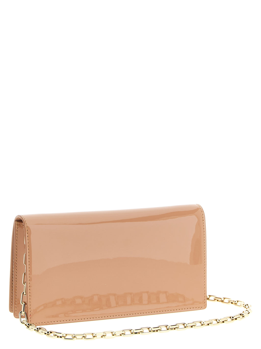 Pink Calfskin Bettina Clutch