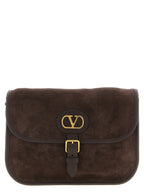 Suede Antibes Crossbody Bag