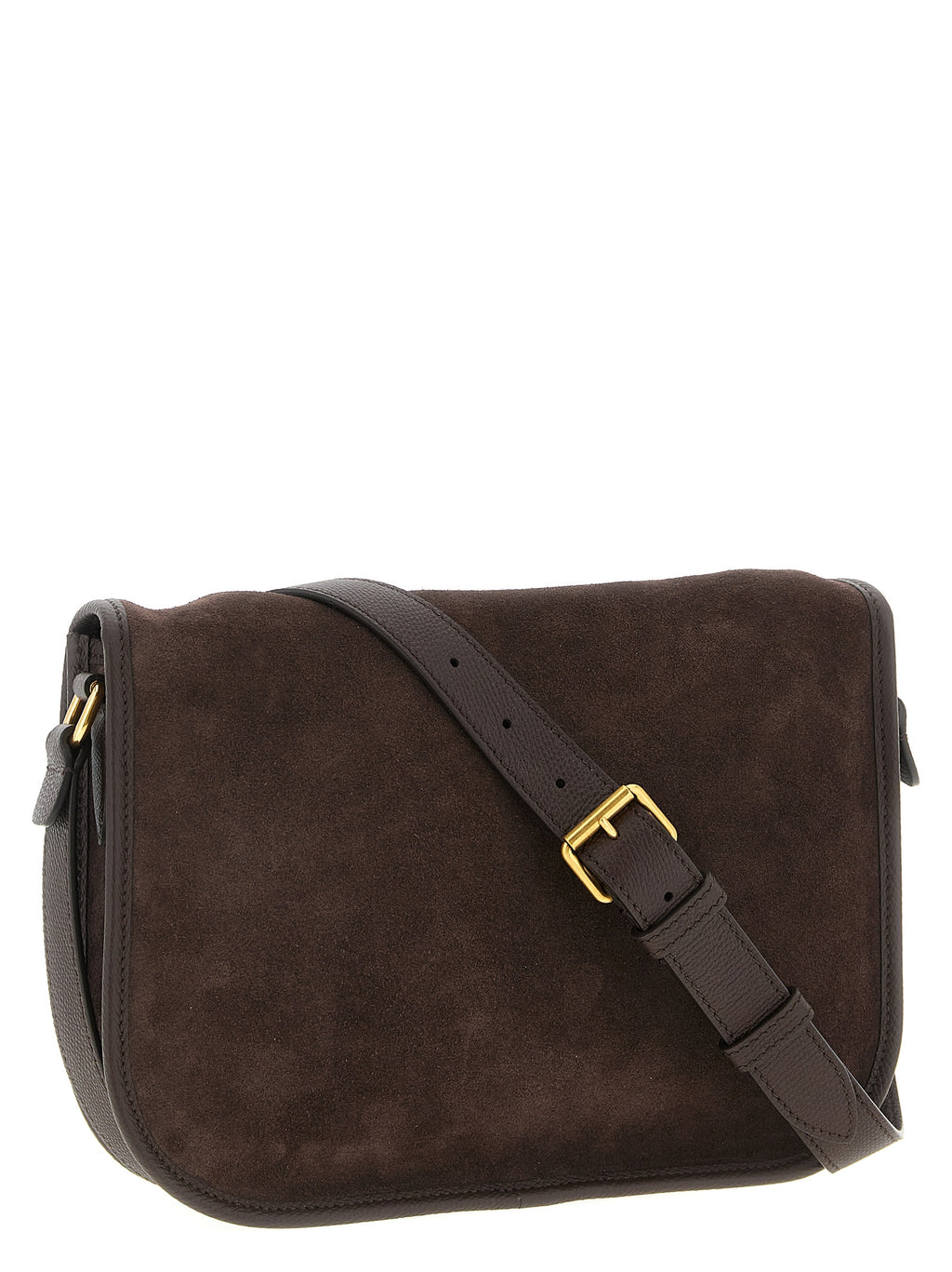 Suede Antibes Crossbody Bag