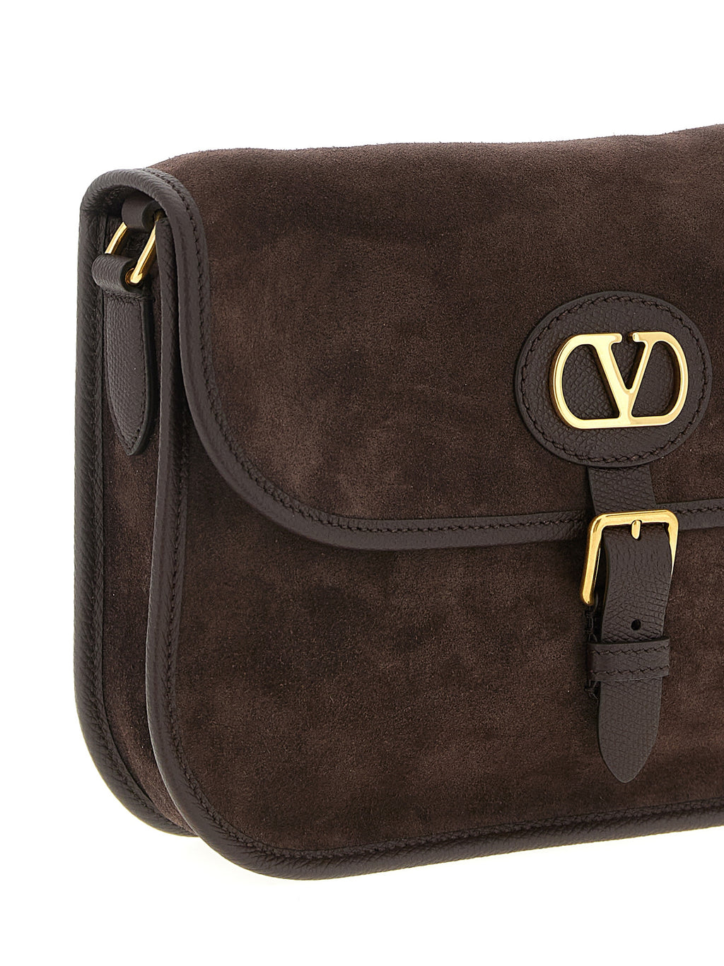 Suede Antibes Crossbody Bag