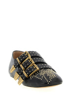 Black Lamb Leather Susanna Ballet Flats