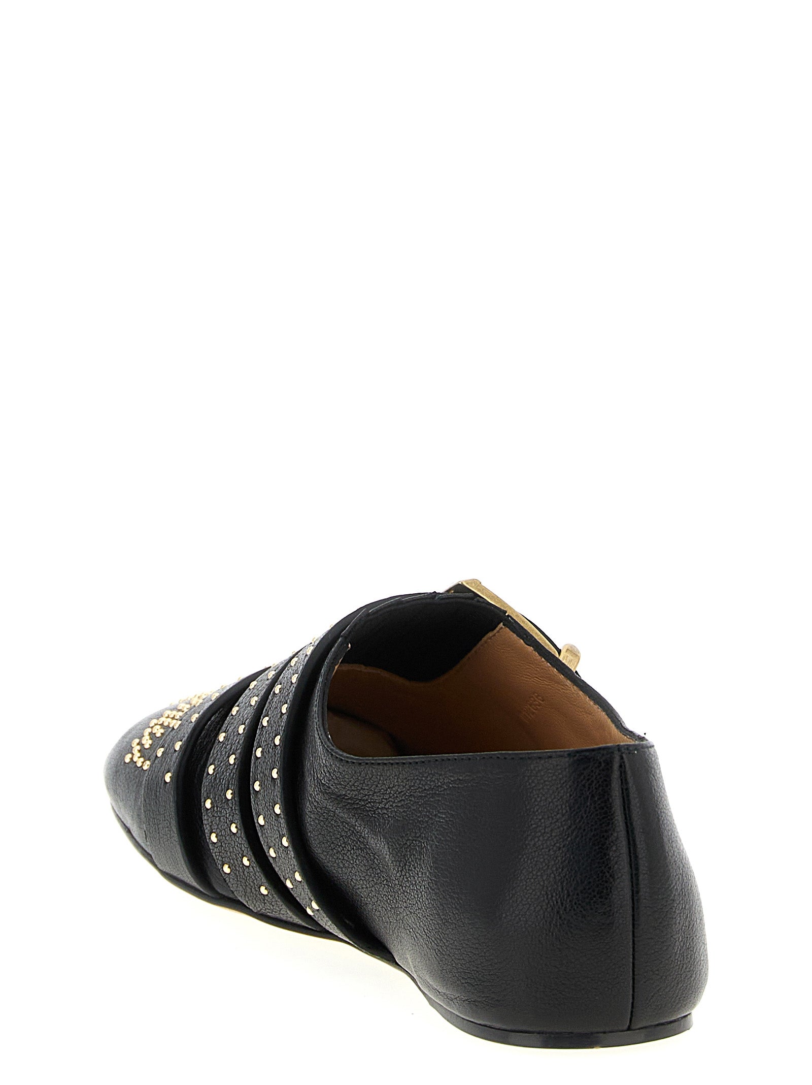 Black Lamb Leather Susanna Ballet Flats