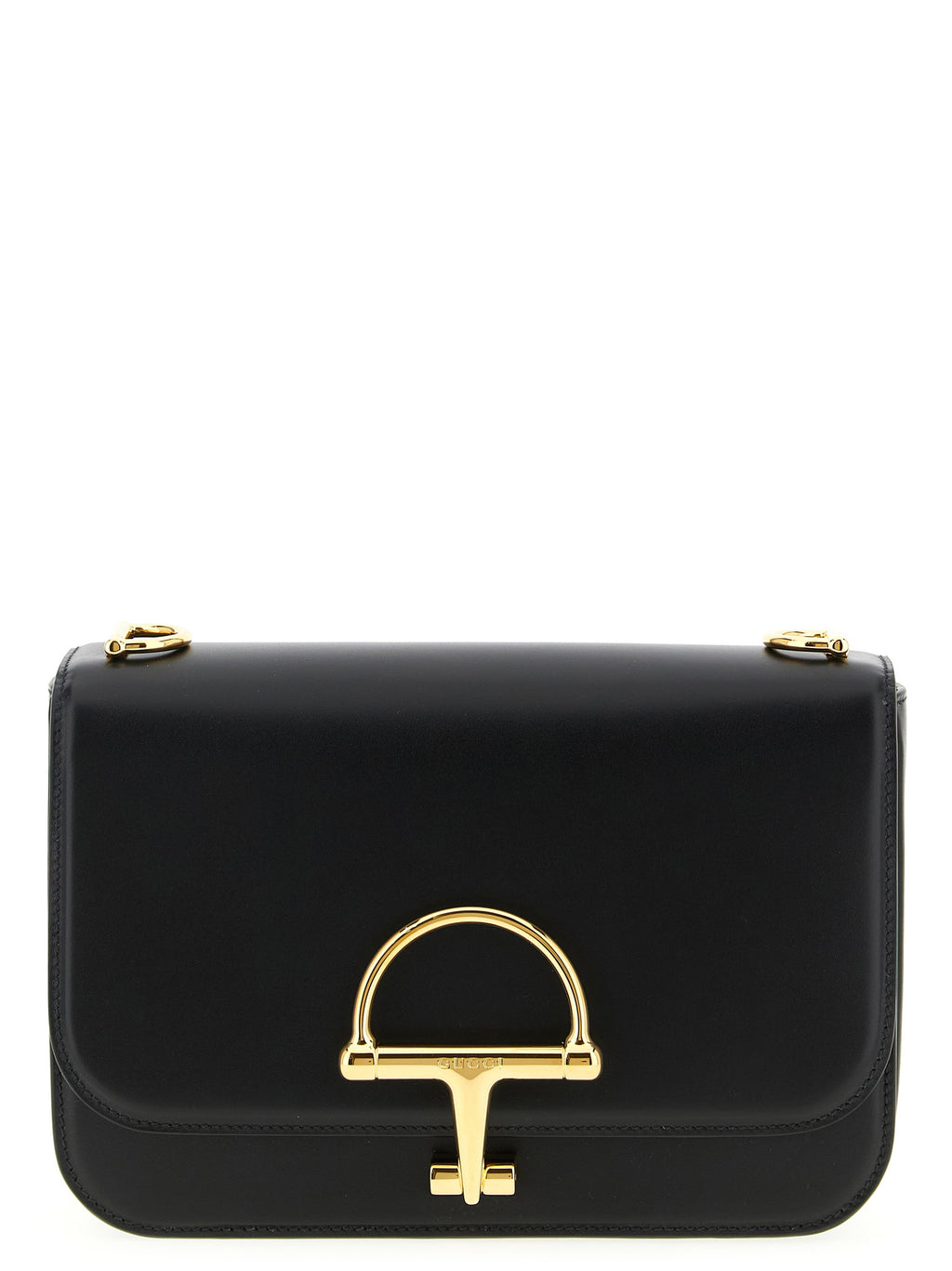 Black Calfskin Siena Shoulder Bag