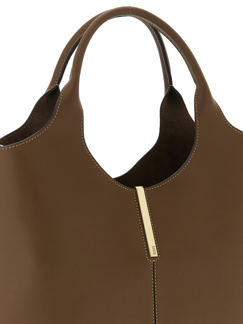 Small Brown Calfskin Handbag