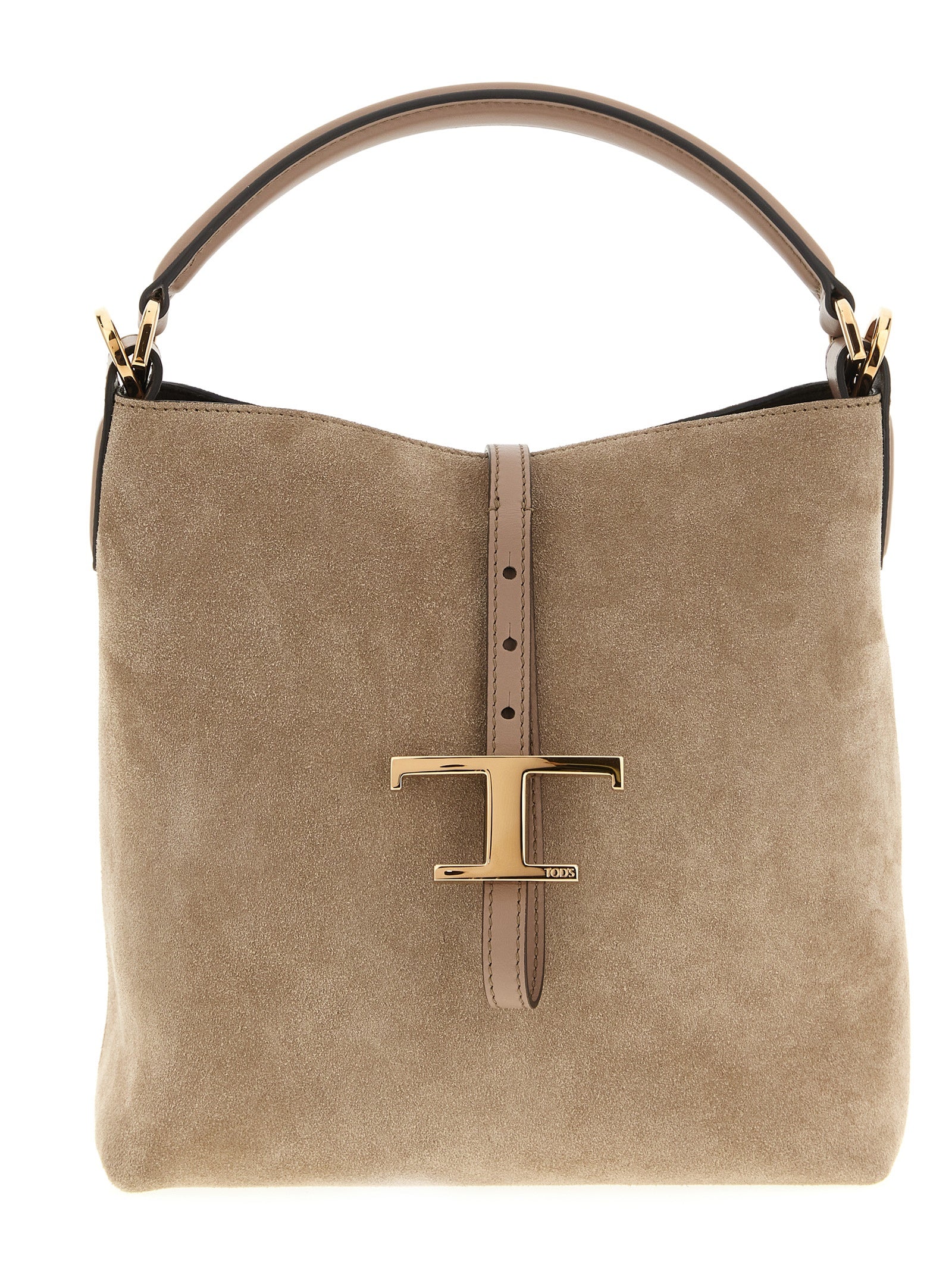 Mini Calfskin T Timeless Bucket Bag