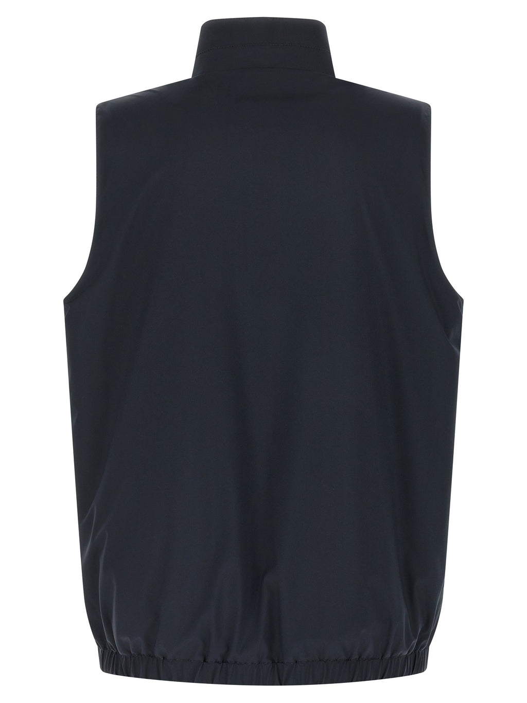 Blue Cotton Double-Sided Vest