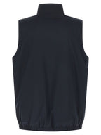 Blue Cotton Double-Sided Vest