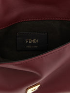 Mamma Baguette Bordeaux Lamb Leather Clutch