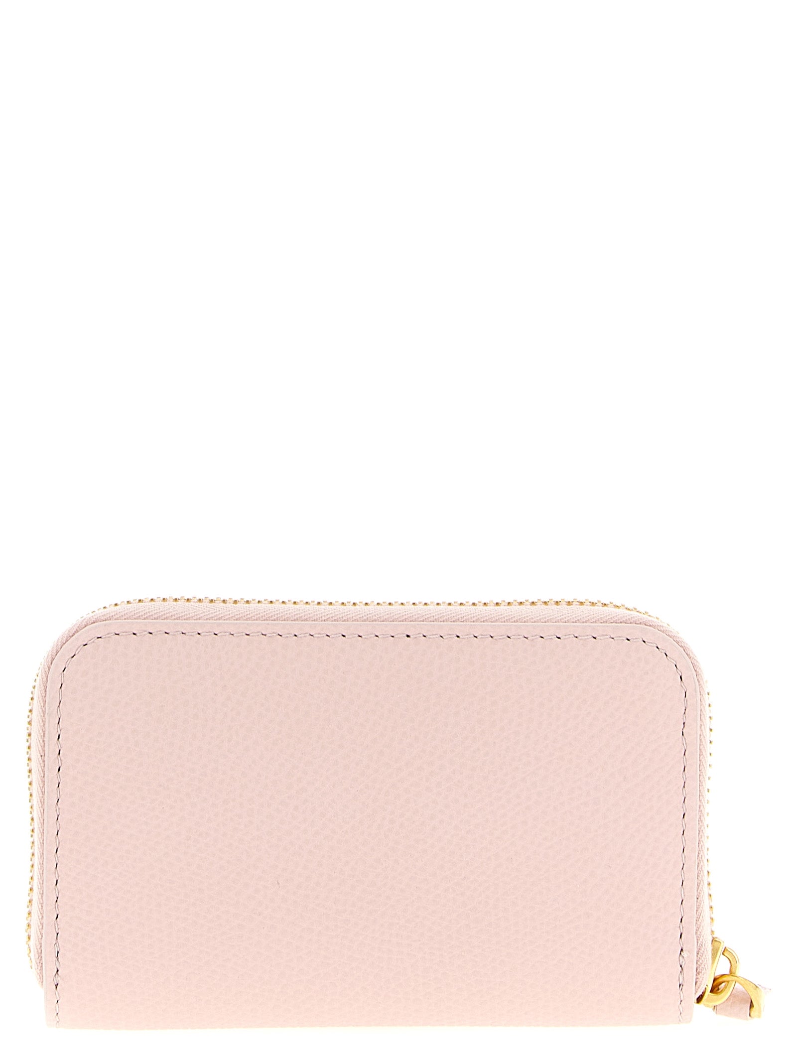 Mini Pink Calfskin Cardholder