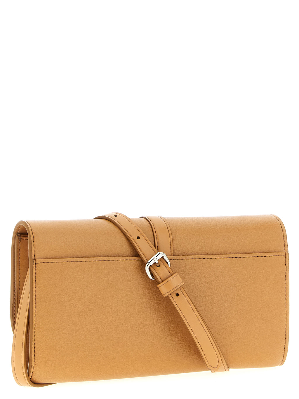 Beige Polyamide Cardholder