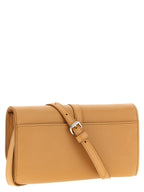 Beige Polyamide Cardholder