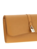 Beige Polyamide Cardholder