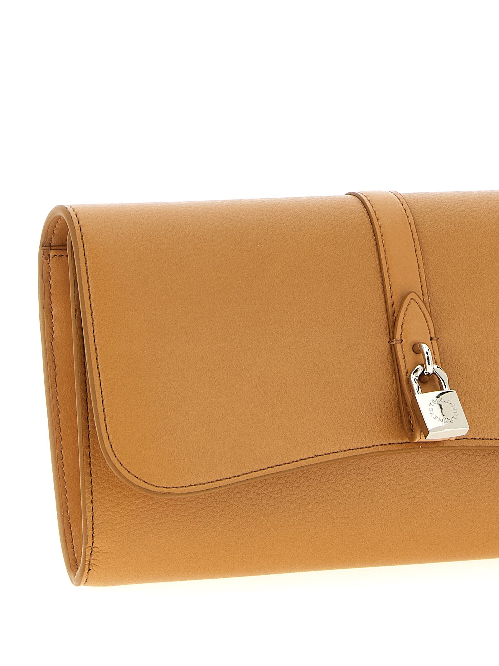 Beige Polyamide Cardholder