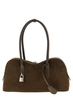 Ryder Brown Hemp Suede Effect Shoulder Bag