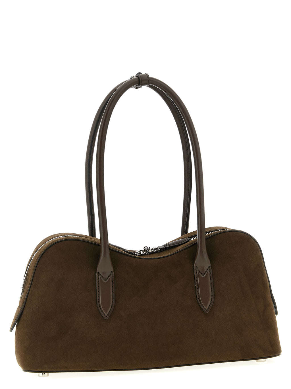 Ryder Brown Hemp Suede Effect Shoulder Bag