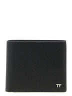 Grained Calfskin Leather Bifold Wallet