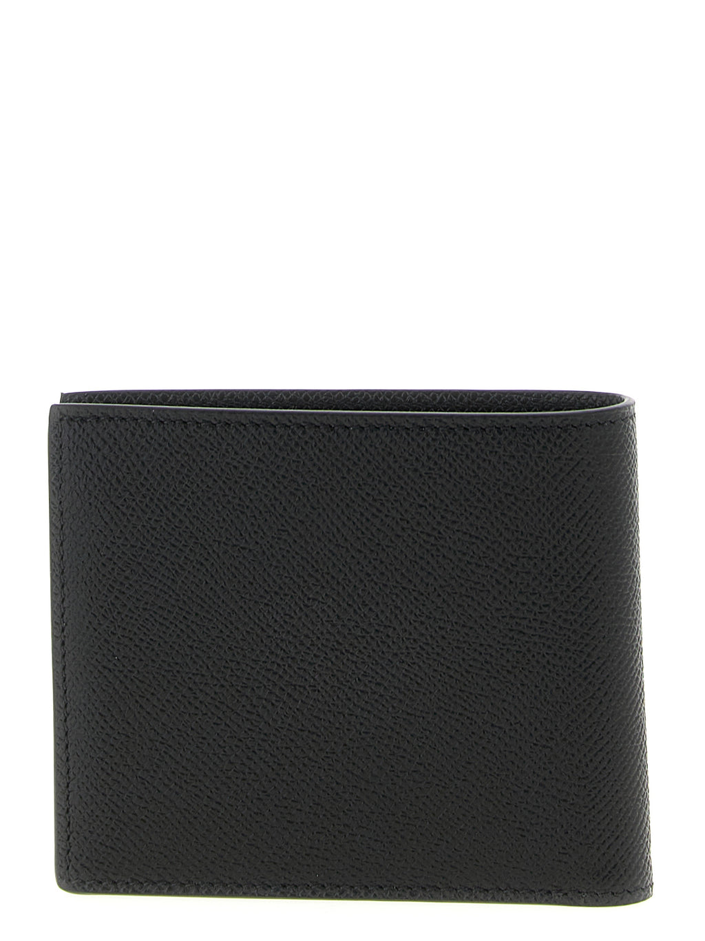 Grained Calfskin Leather Bifold Wallet