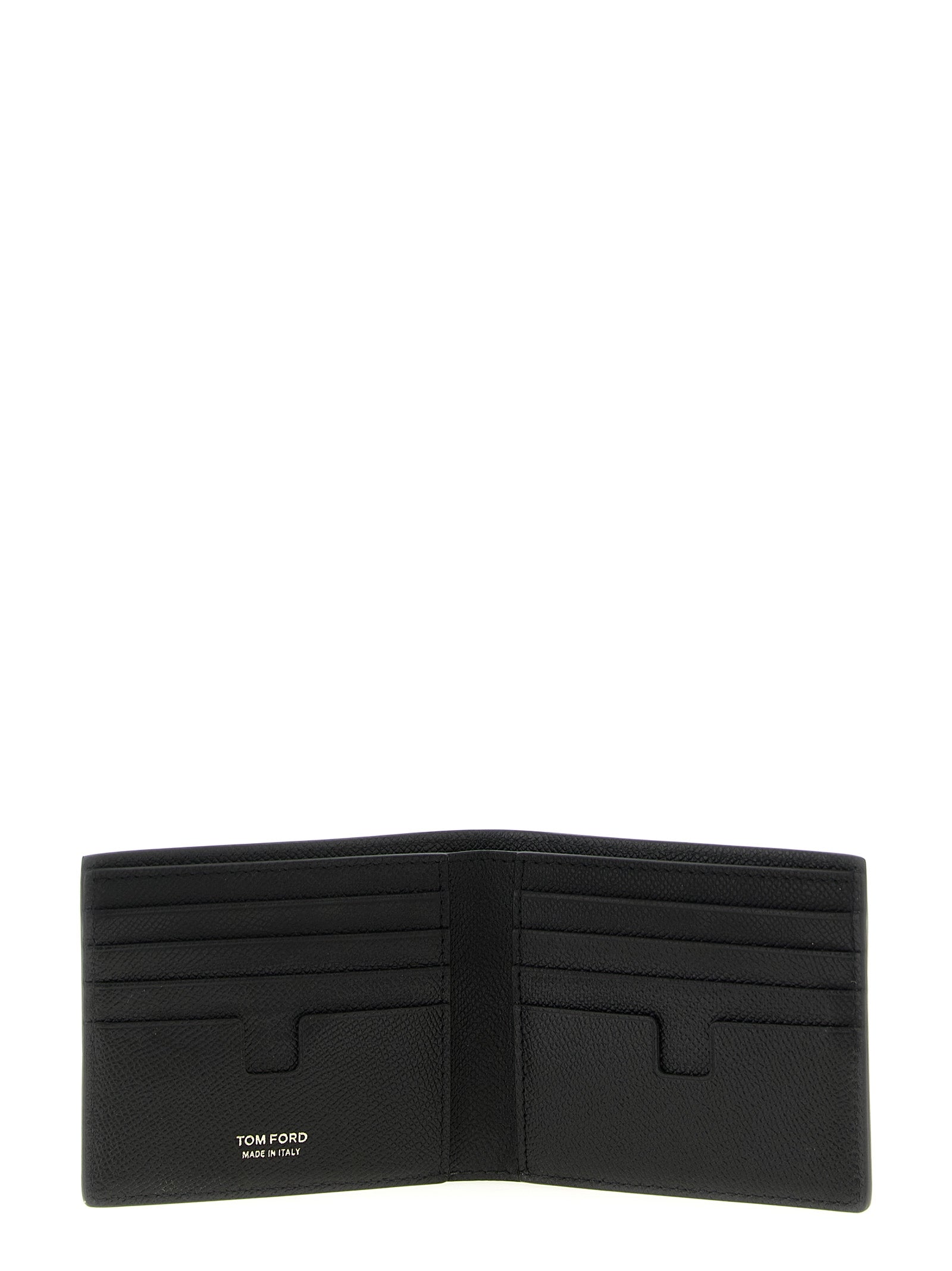 Black Calfskin Bifold Wallet