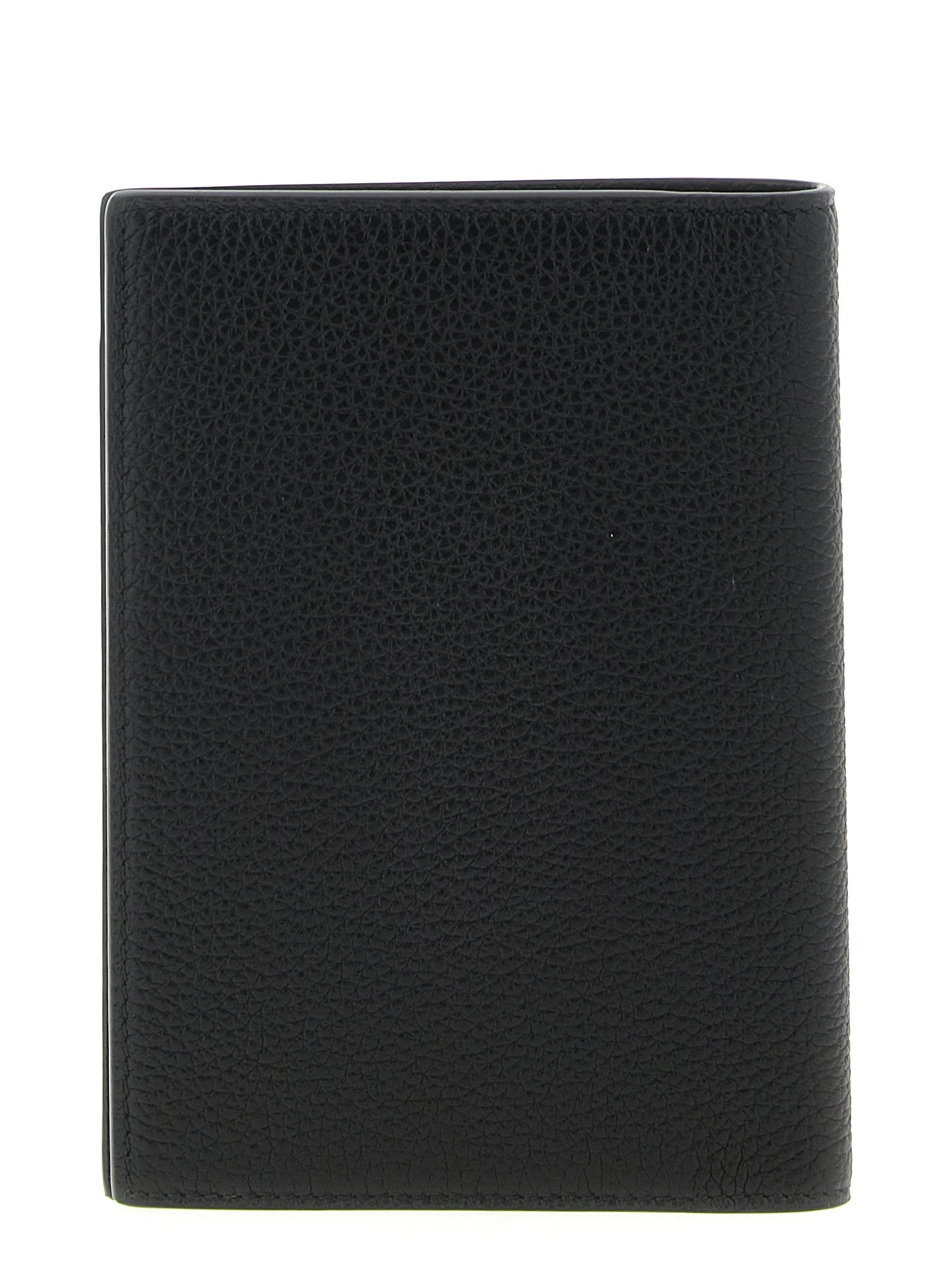 Calfskin Hammered Leather Passport Holder