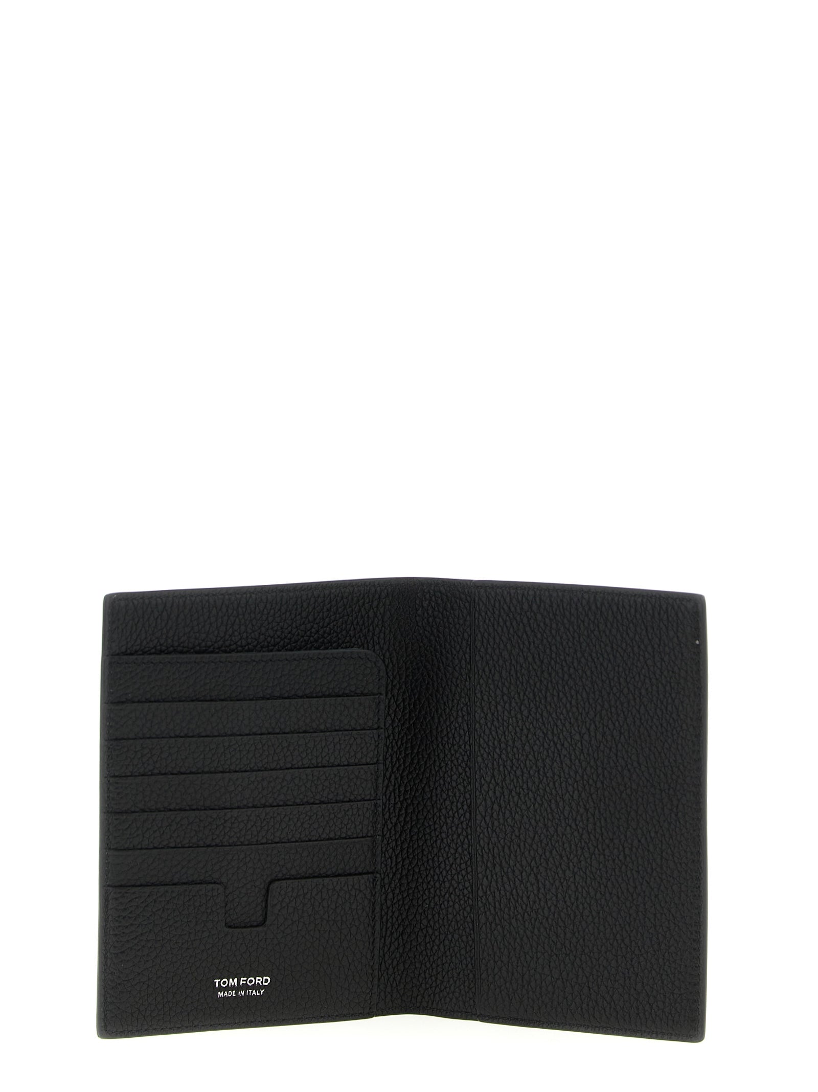 Calfskin Hammered Leather Passport Holder