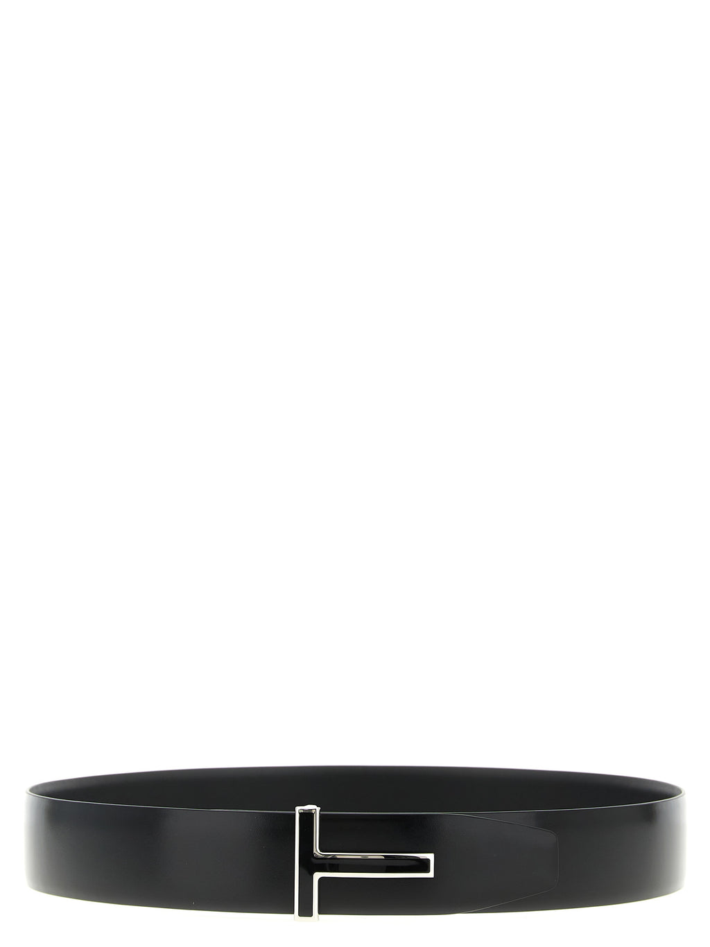 Black Calfskin Regular Belt