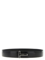Black Calfskin Regular Belt