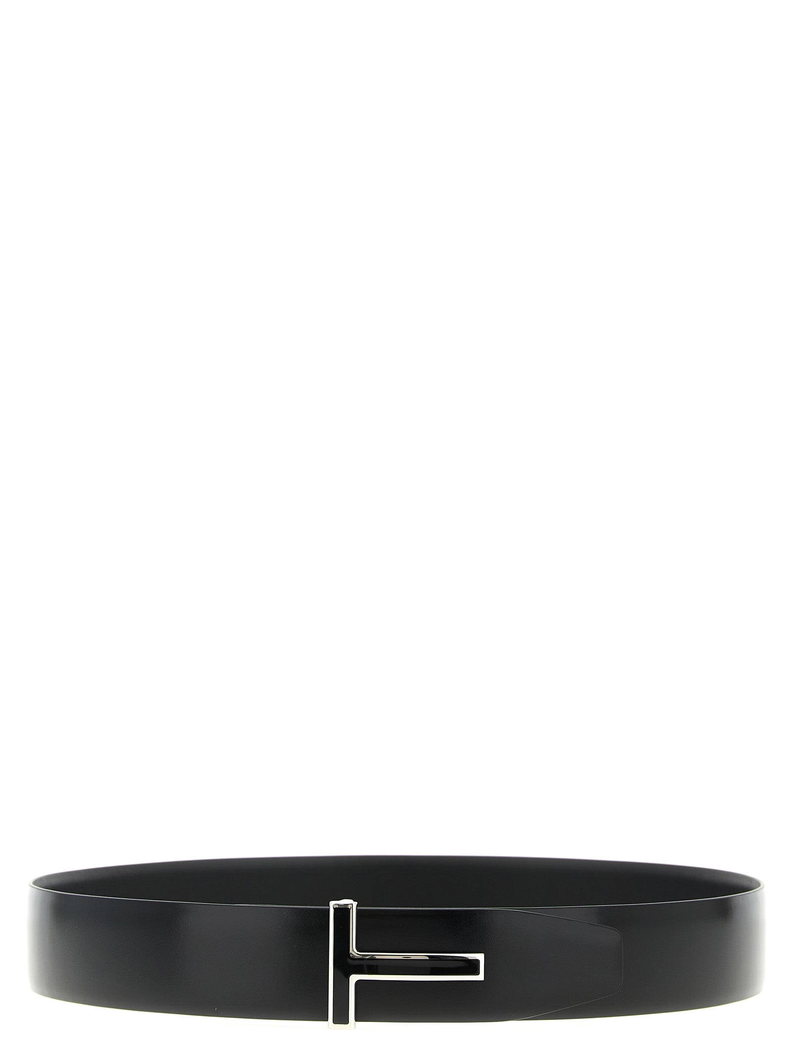 Black Calfskin Regular Belt