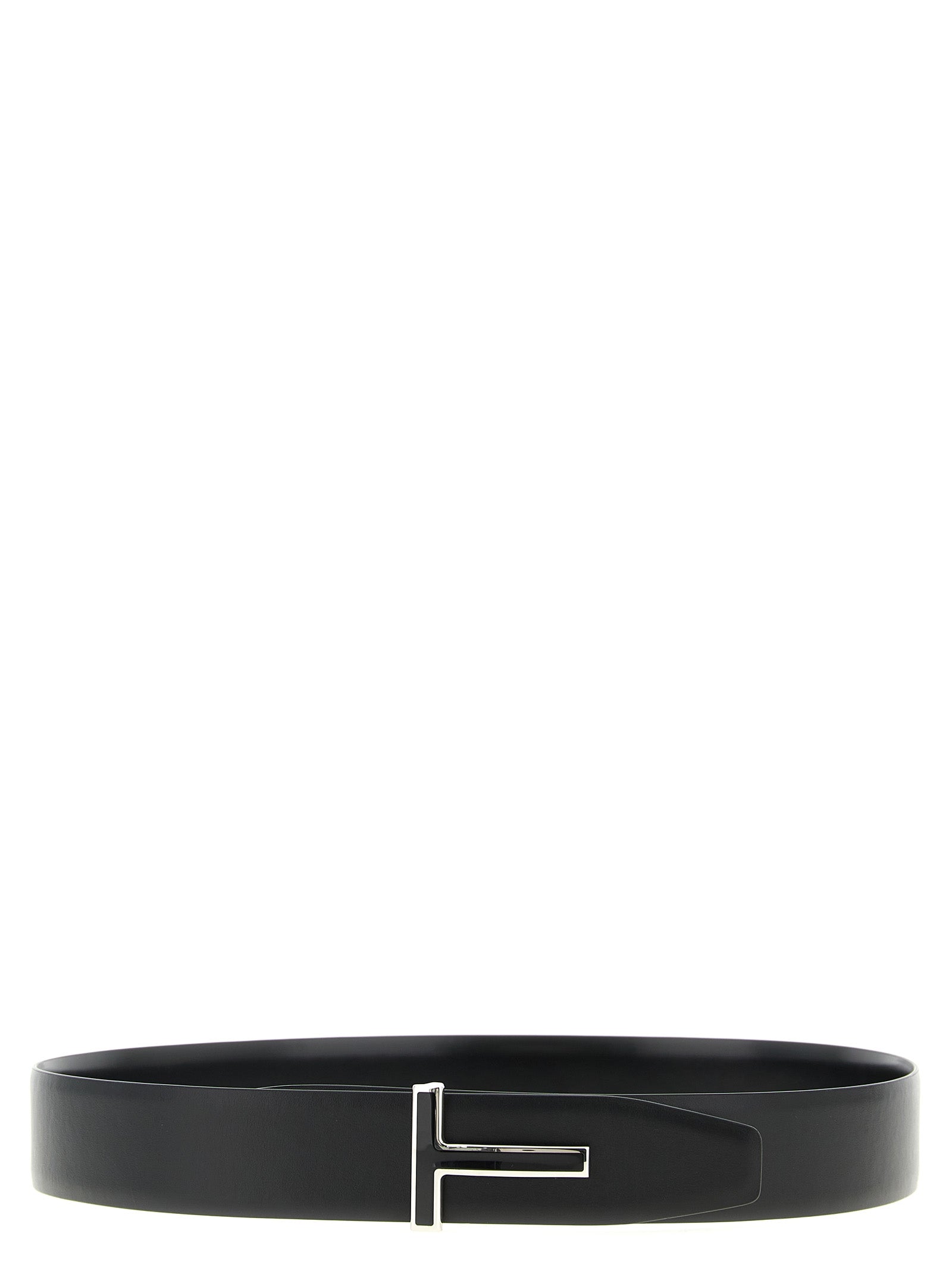 Black Calfskin Regular Belt