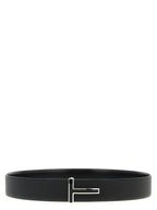 Reversible Black Calfskin Belt