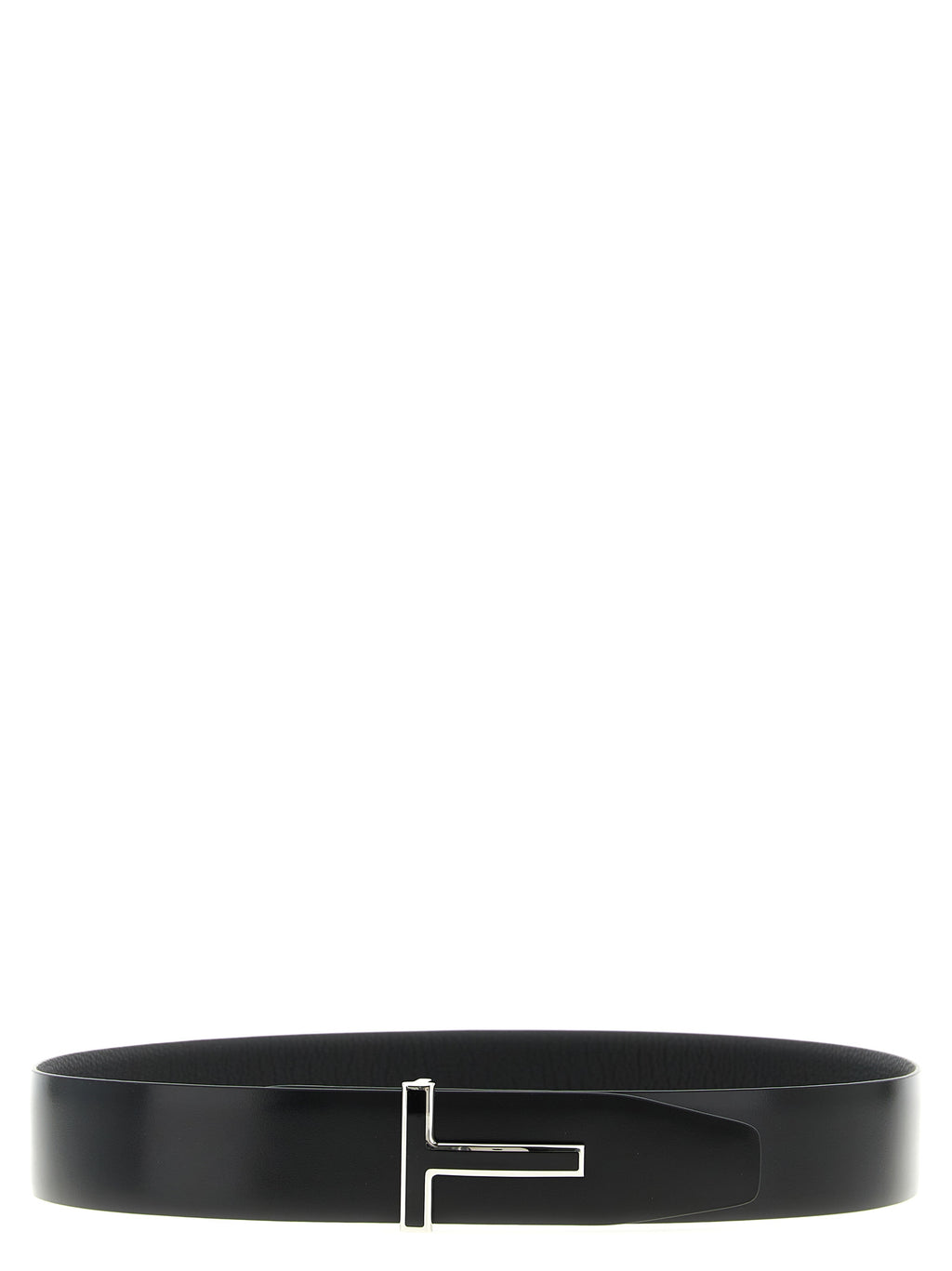 Reversible Black Calfskin Belt