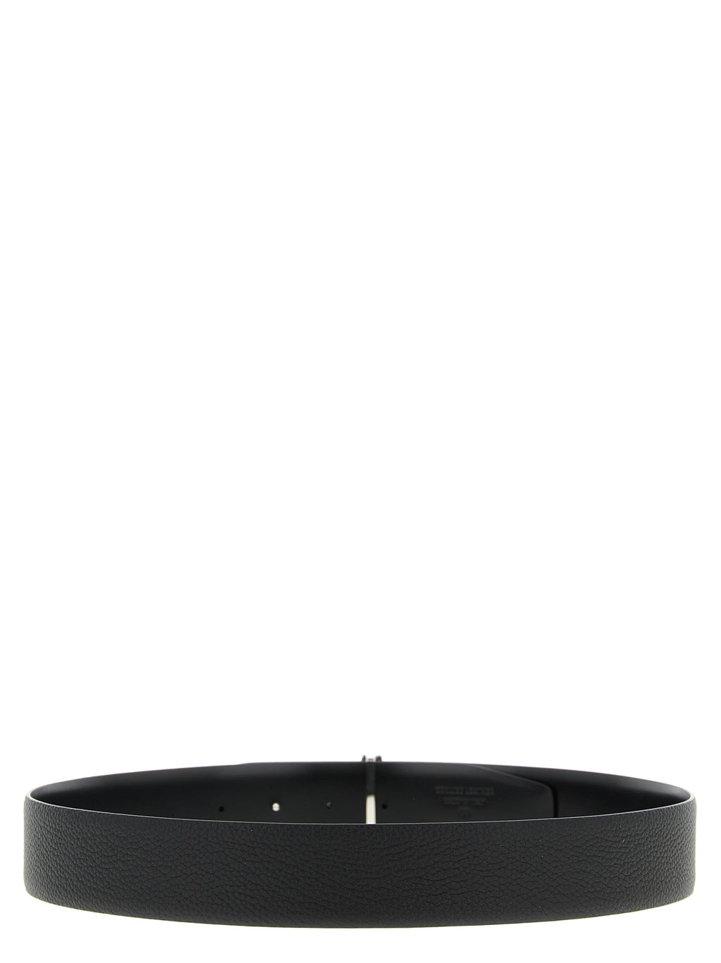 Reversible Black Calfskin Belt