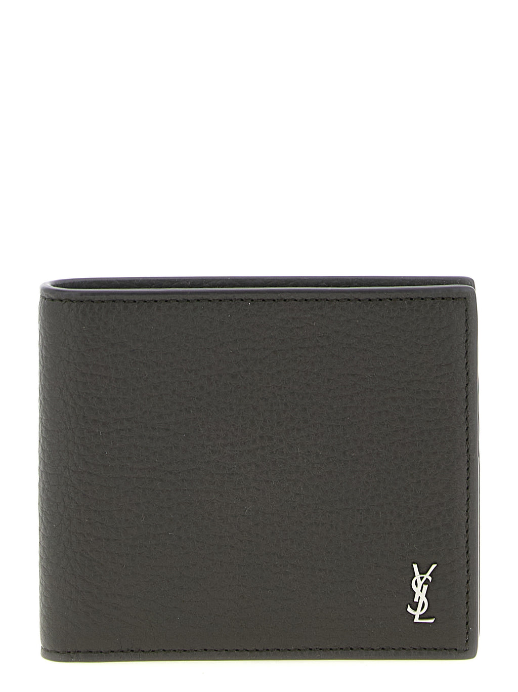 Brown Calfskin East/West Wallet